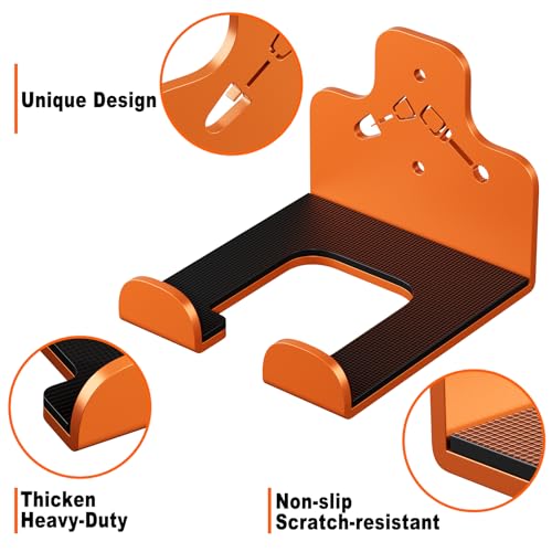 Garage Storage Trimmer Rack (Orange 3 Packs)