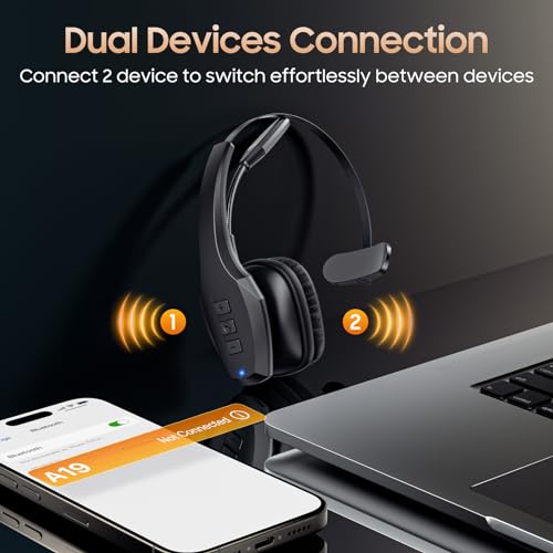 Trucker Bluetooth Headset (Black)
