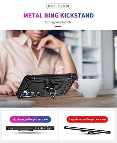 for Samsung Galaxy S23 Plus 5G Case (for S23 Plus 5G / Black)