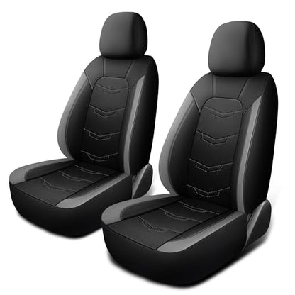 Front Car Seat Cover (N2 Black Gray / Front Seat)