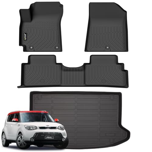 Floor Mats for Kia Soul 2020 (14 For Soul 2020-2025)