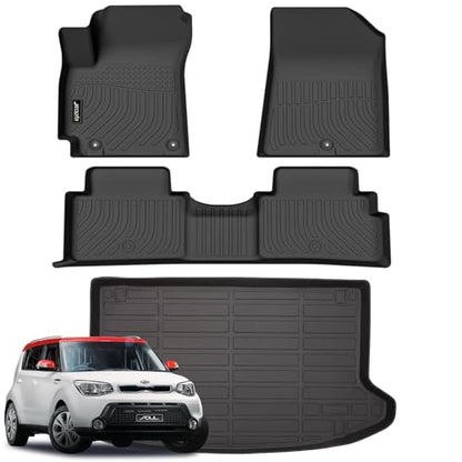 Floor Mats for Kia Soul 2020 (14 For Soul 2020-2025)