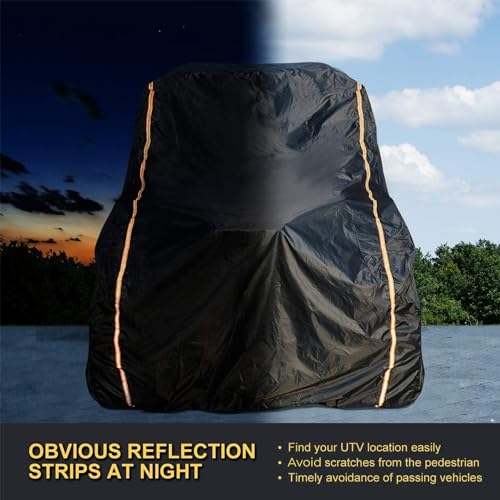 PRO XP Cover X3 Heavy Duty UTV Cover 2 Seater Large Size Compatible with Can (Large)