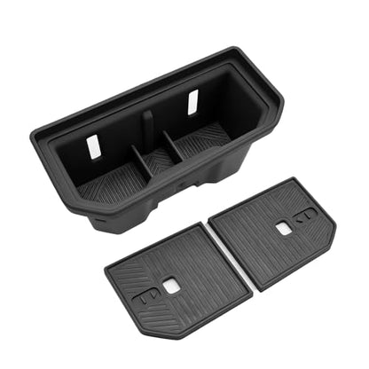 2026 RAV 4 Center Console Cup Holder Compatible with 2026 RAV 4 Premium TPE Cup Holder Hidden Secondary Storage Box Spill