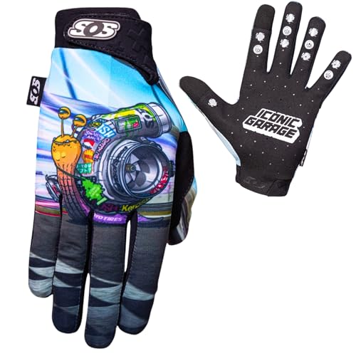Turbo Dirt Bike Gloves (Large)