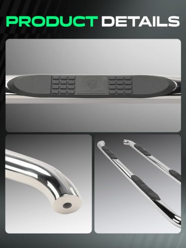 3 Inch Running Boards for Chevy & GMC (Crew Cab / 3 Inches)