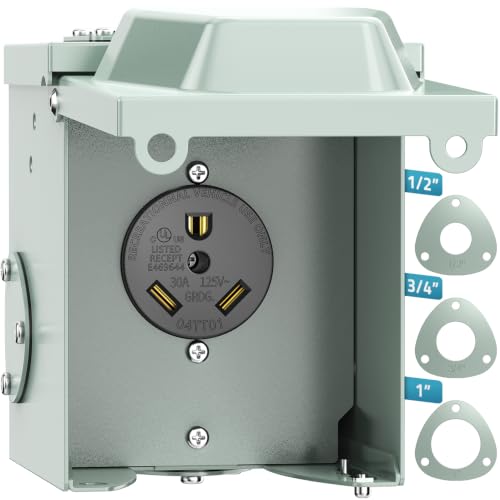 30 Amp RV Power Outlet Box (30A RV Box)