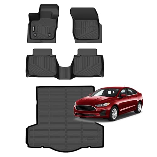 Floor Mats for Ford Fusion & Lincoln MKZ 2017 (16 For Fusion/Lincoln MKZ 2017-2020)