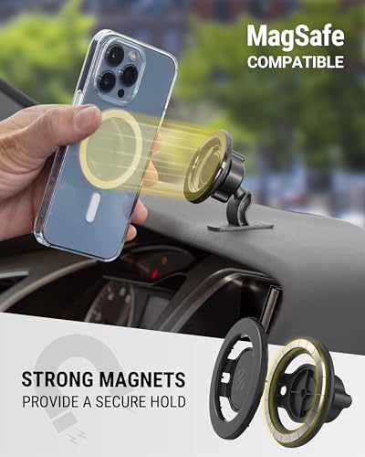 MagicMount Select MagSafe Car Mount for iPhone (Dash / Vent / 1 Pack / Black)