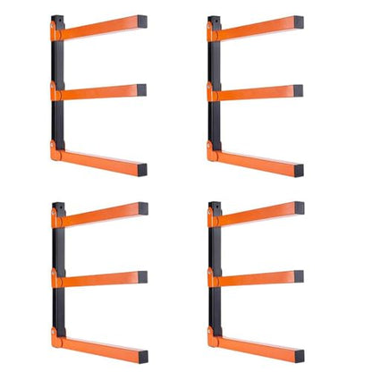 Heavy Duty Lumber Storage Rack Wall Mount (3 LEVEL)