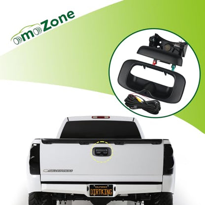 Backup Camera Tailgate Handle Rear View Camera Liftgate Latch Handle Compatible with 1999 (1999-2007 Black)