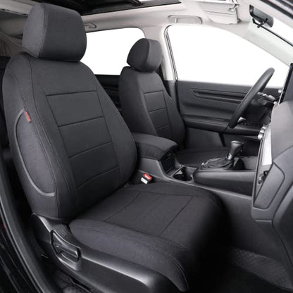 CRV Car Seat Covers Custom Fit for Honda 2023 (Black / 2023-2026 CRV LX,EX,EX-L,Sport,Hybrid,Trailsport)