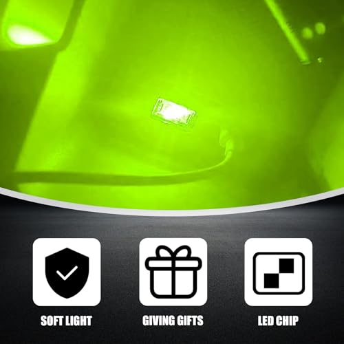 Car Interior LED Lights (Green Light)