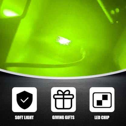 Car Interior LED Lights (Green Light)