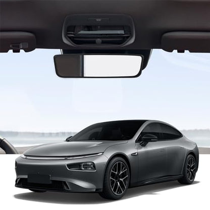 Car Rear View Mirror Protector Frame (Black-1PCS)