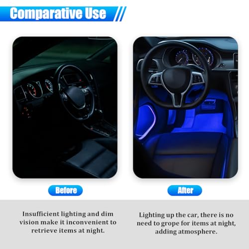 Car Interior LED Lights (Blue)