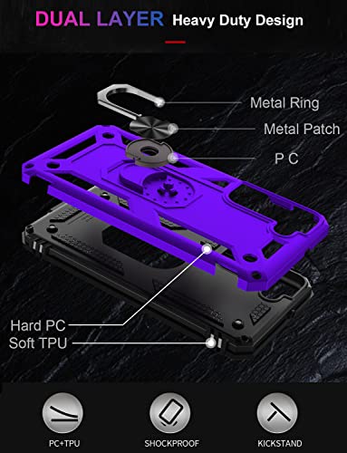 for Galaxy S22 Case (Galaxy S22 (Small 6.1") / Purple)