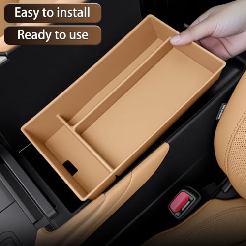 Compatible with Lexus ES350 (2026-2027ES/Storage box/brown)