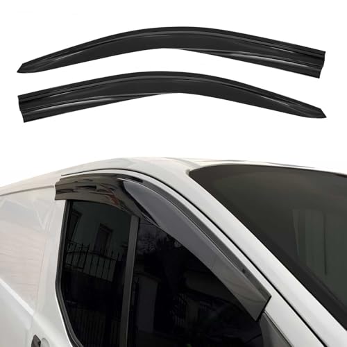 Window Visor Vent Rain Guard Deflector for Mercedes Metris 2016 (Metris 2016-2024 / Wind Deflector / Tape-On)