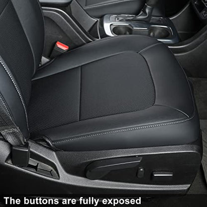 Chevy Colorado Seat Covers ((2015-2022) Full Set / Black)
