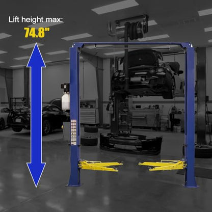 Car Lift 9 000lbs 2 Post Auto Lift Overhead Auto Truck Hoist for Home Garage (Overhead)