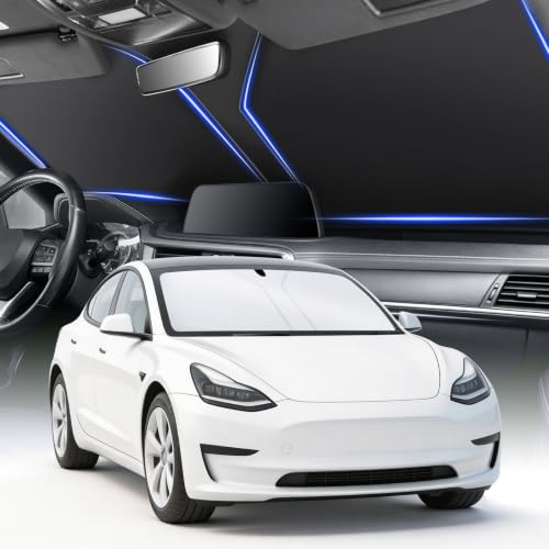 Car Windshield Sun Shade (Tesla Model Y)