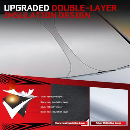 Windshield Sun Shade for 2013 (for 2013-2019 Ford Escape)