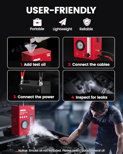 S3000 PRO Automotive Smoke Machine with Built (Gauge Display)
