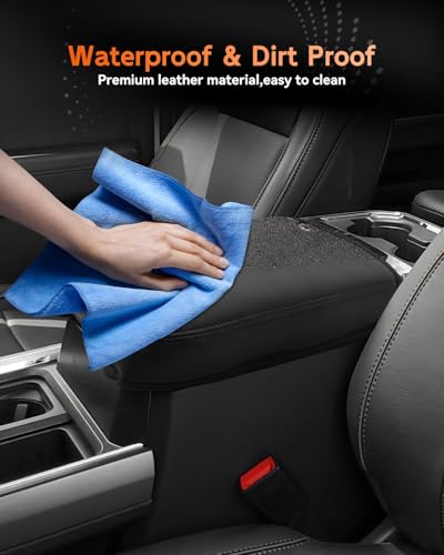 for 2023 2025 2026 Ford F (F250 F350 F450 F550 Thin Black Leather)