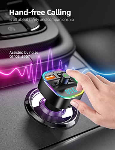 Bluetooth FM Transmitter (A-Black)