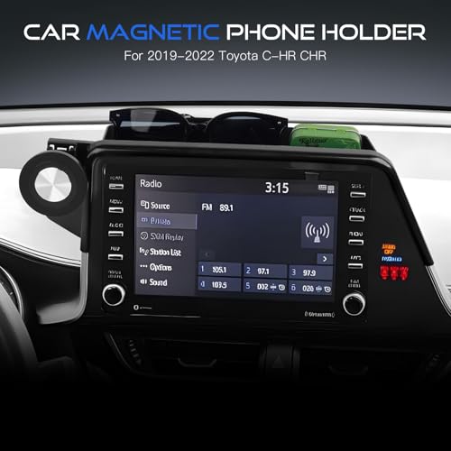 Magnetic Car Phone Holder for 2019 (Auto-Look+Magnetic+Organizer / Toyota C-HR 2019-2022)