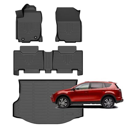 for Toyota RAV4 Floor Mats 2018 (19) For RAV4 2013-2018 Set)