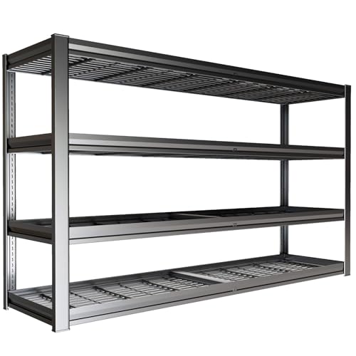 68" W Garage Shelving Unit (68"Wx24"Dx68"H / 4 Tier)