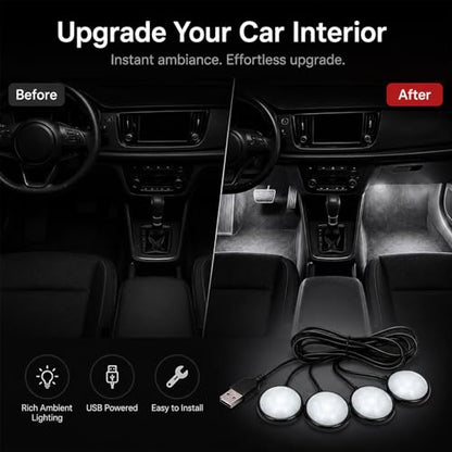 Car Interior LED Lights (White)