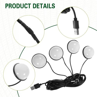 Car Interior LED Lights (Yellow)