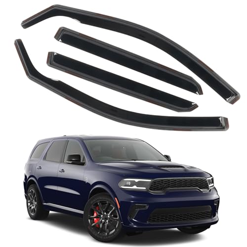 4pcs in Channel Window Visor Fit for 2011 (For 11-26 Durango)