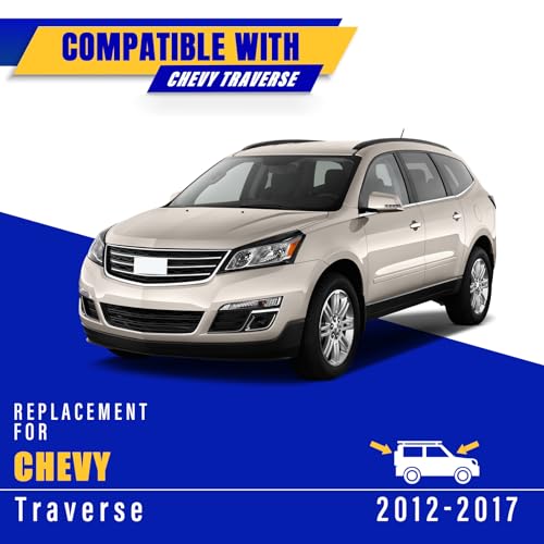 3 Wipers Fits Chevrolet Chevy Traverse 2012 (24"+21"+13")