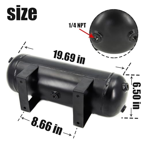 3 Gallon Air Tank with 200PSI Air Compressor for Suspension (Air Compressor+Air Tank / Air Compressor+air Tank)