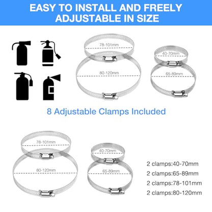 Universal Fire Extinguisher Mount (Gray)