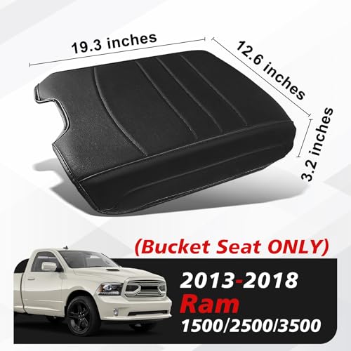 Armrest Cover for Ram1500 (3) 13-18 |Ram1500/2500/3500| Bucket Seat, Regular)