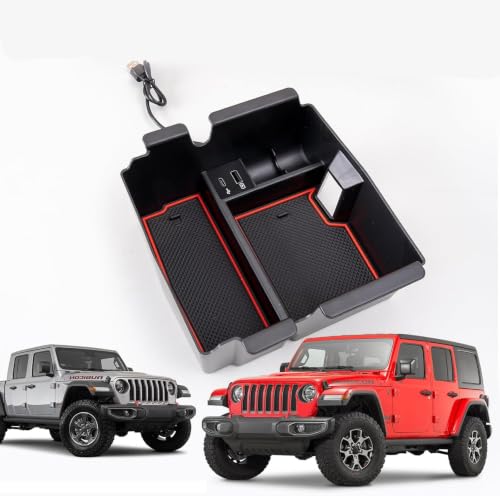 Center Console Organizer for Jeep Wrangler JL