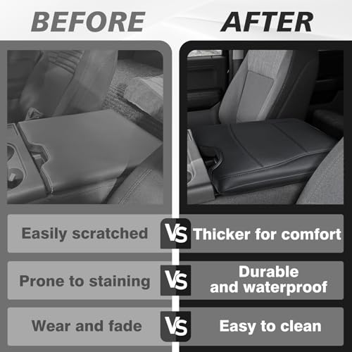 Armrest Cover for Ford F150 2015+ & F250 2017+ (2) 15-26 |F150| Jump Seat, Regular)