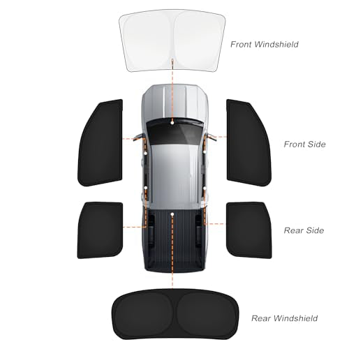 Car Window Shades for Toyota Tacoma 2024 (FOR | Tacoma 2024-present)