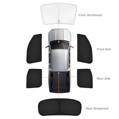 Car Window Shades for Toyota Tacoma 2024 (FOR | Tacoma 2024-present)