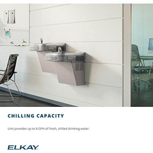 LZS8S Wall Mount ADA Cooler Filtered Refrigerated Stainless (Stainless Steel / Filtered)