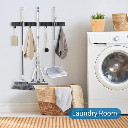 Broom Hanger and Mop Holder (3R4H / 1 Pack)