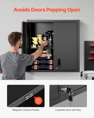 Metal Wall Cabinet (Foldable 30" Without Open Grid)