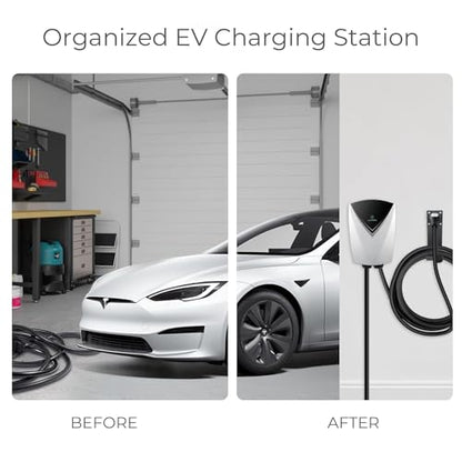Tesla NACS Electric Vehicle Charger Nozzle Holster Dock & J (Tesla Holder)