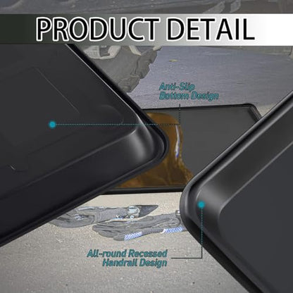 6Pcs Auto Oil Drip Pan Extra Large Oil Drip Pan for Under Car (6PCS)