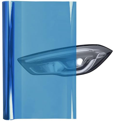 16 x 60 Inches Headlight Taillight Car Tint Vinyl Film (16in x 60in / Voltage Blue)